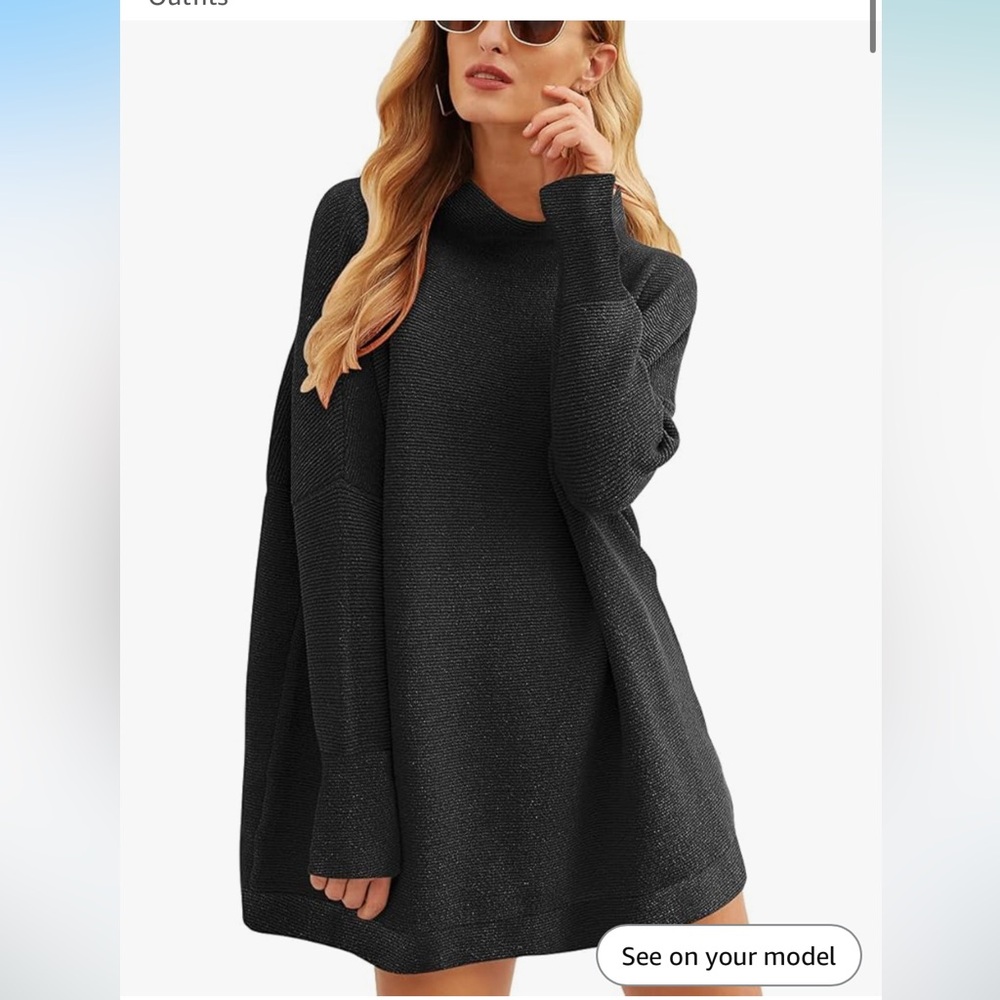 Cozy Black Women's Sweater